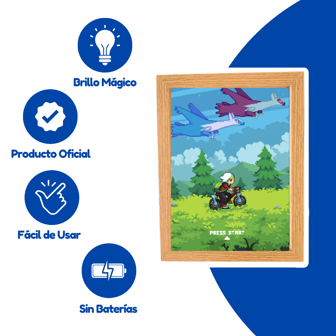 Pintura de luz LED: Retrato de PixelArt luminoso